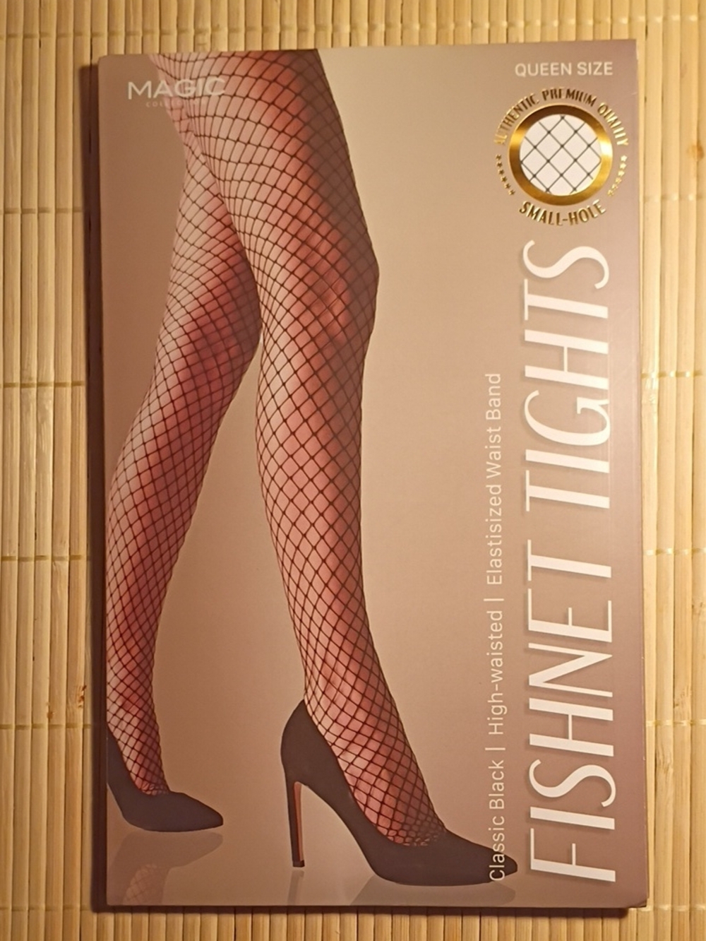 Magic Fishnet Tights in Black